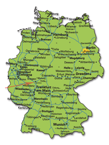 Deutschlandkarte